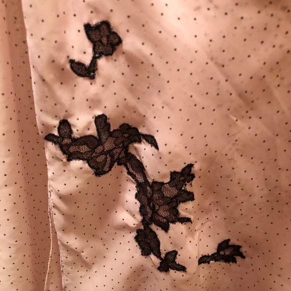 Oscar de la Renta Pink Label chiffon robe M - Picture 4 of 5